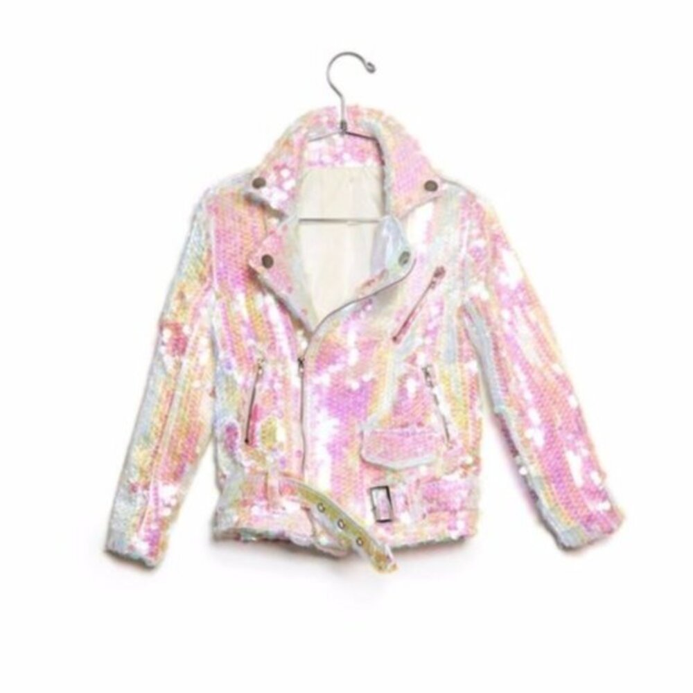 NWT iloveplum sequin nala jacket - size 2Y